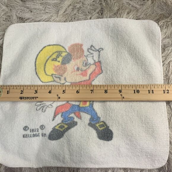 Vintage Kellogg’s Rice Krispies Pop Washcloth - Picture 17 of 17